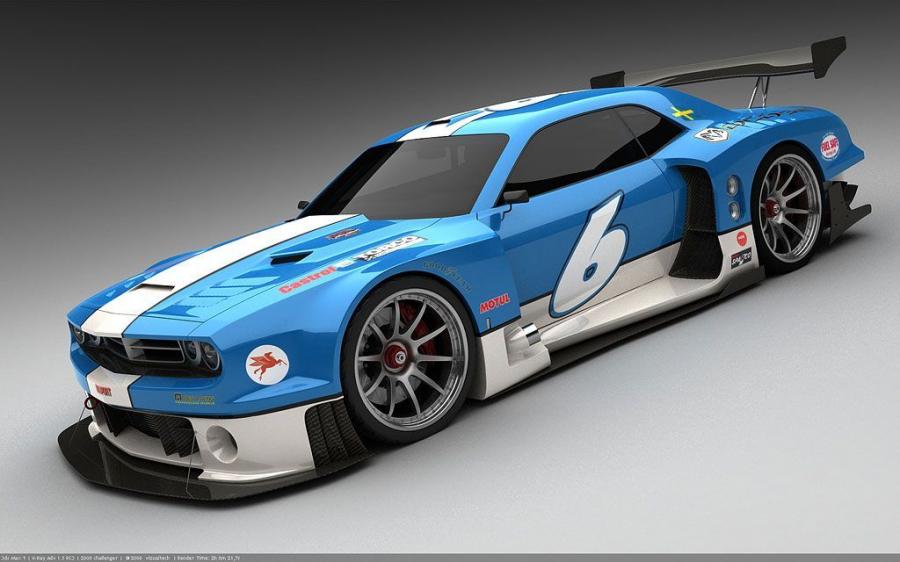  Dodge Challenger by Vizualtech 2009 года  (фото 1 из 9)